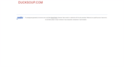 Desktop Screenshot of ducksoup.com